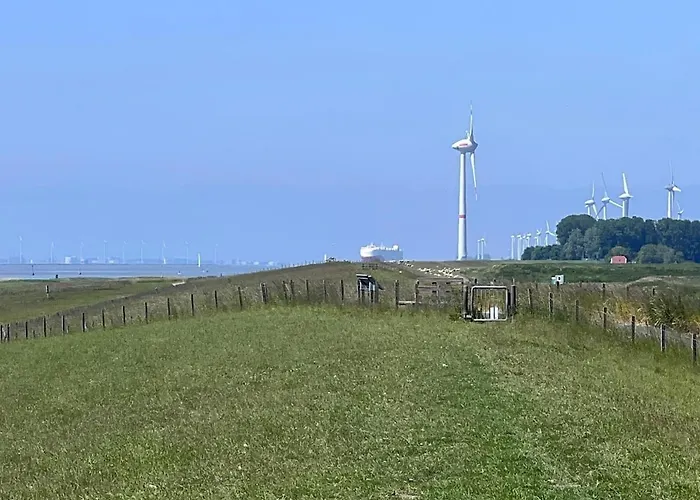 Am Deich Mit Kueche, Balkon Und Smart-tv בית נופש